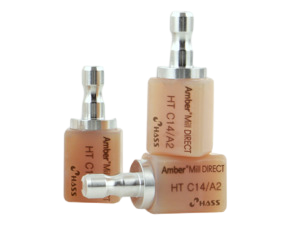 Amber® Mill DIRECT - lithium disilikátové sklokeramické bločky