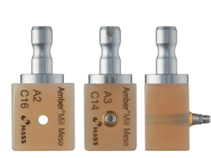 Amber® Mill MESO - lithium disilikátové sklokeramické bločky