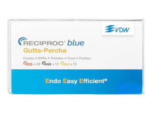 Gutaperčové čepy Reciproc a Reciproc Blue