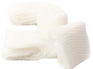 Tampóny z gázy a buničiny