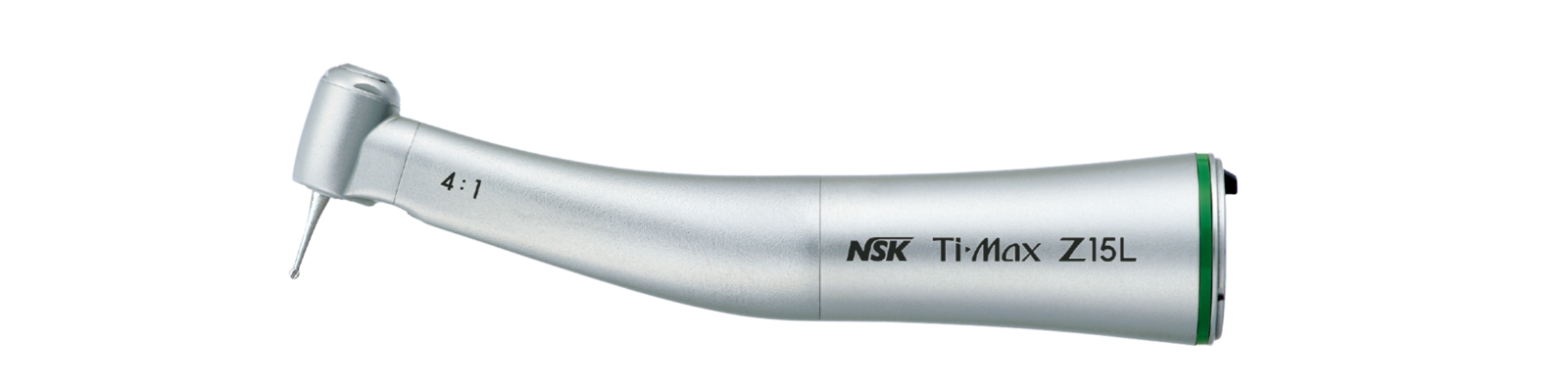 NSK 4:1 zelené kolénko, převod do pomala