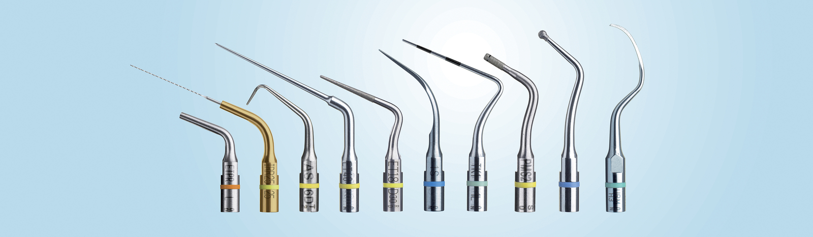 ACTEON SATELEC ultrazvukové koncovky - kompatibilní s SATELEC, DTE, NSK, 
