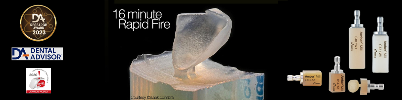 Amber® Mill C12 - lithium disilikátové sklokeramické bločky