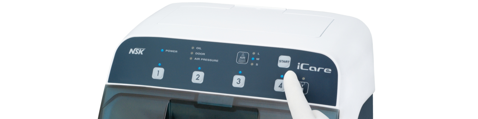 NSK Automatické čistění, údržba a mazání násadců