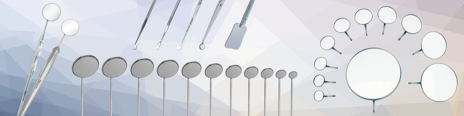 Barevná zrcátka vel. 4