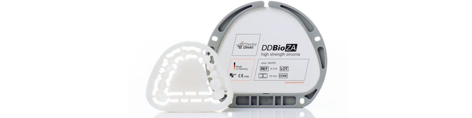 Bílé zirkonové materiály pro Amann Girrbach®