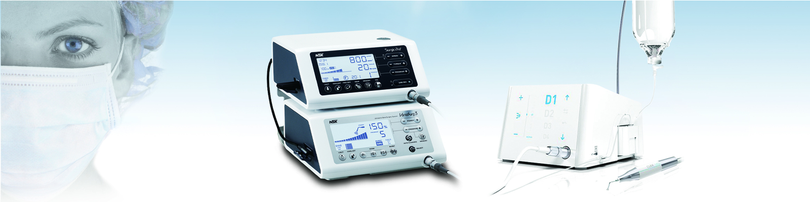 Chirurgické a implantologické přístroje