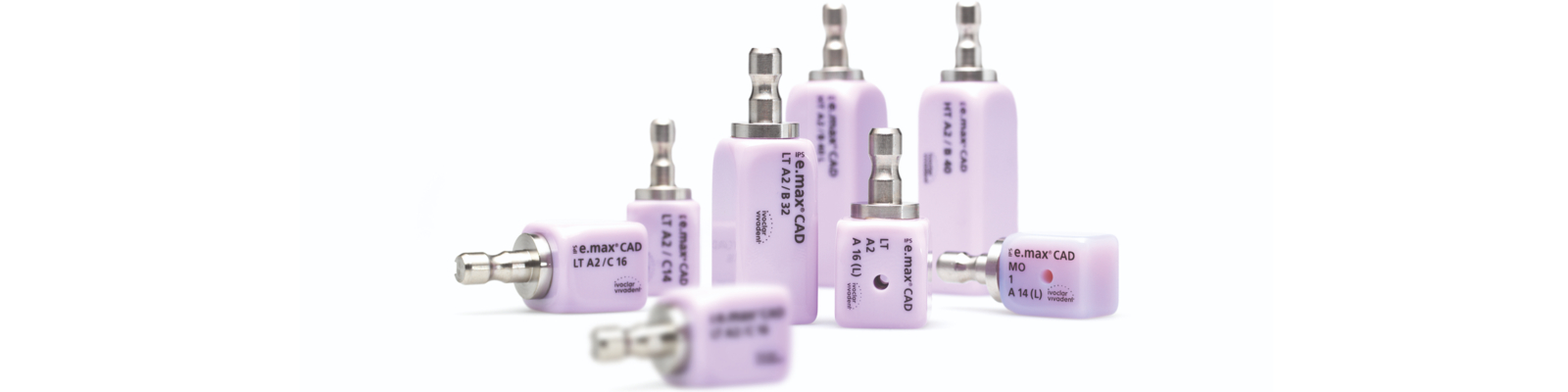 e.max CAD HT I12 vysoce translucentní, 10,4 × 12,5 × 15 mm