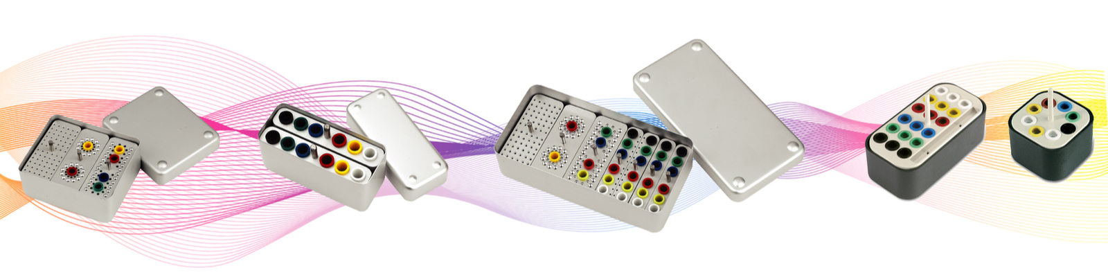 Endo boxy na gutaperčové čepy