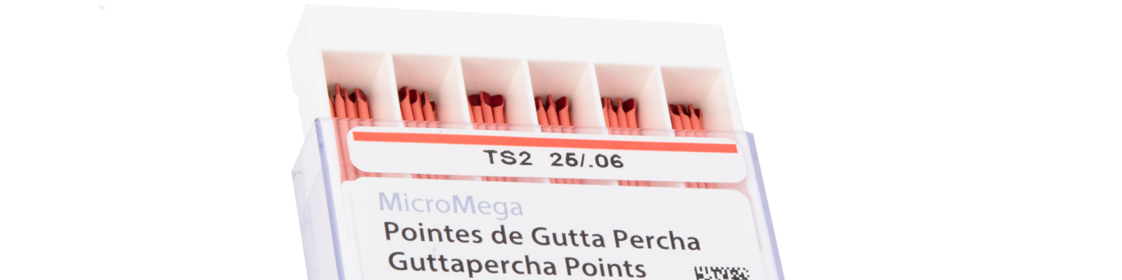 Gutaperčové čepy 2Shape