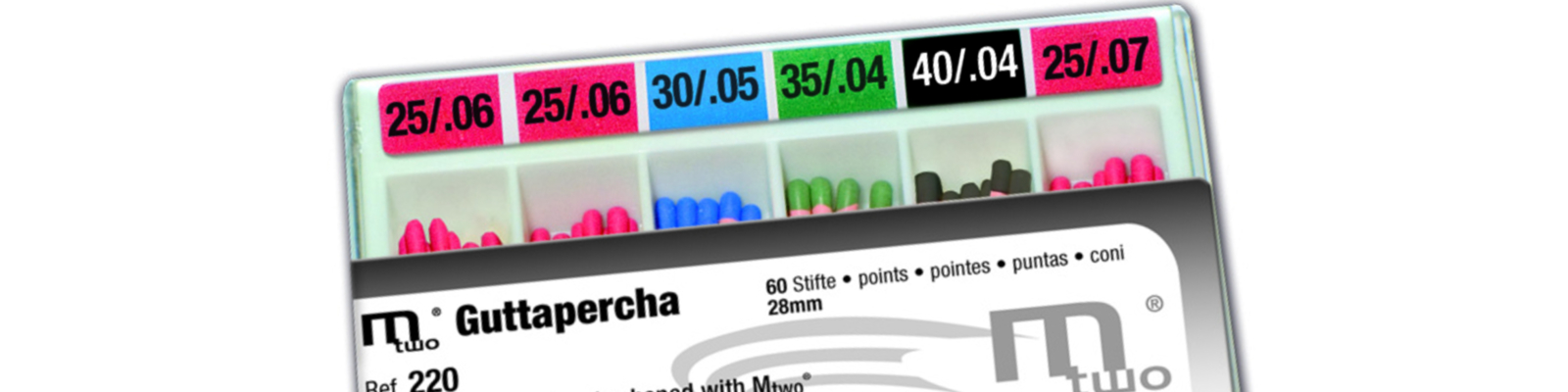 Gutaperčové čepy MTWO