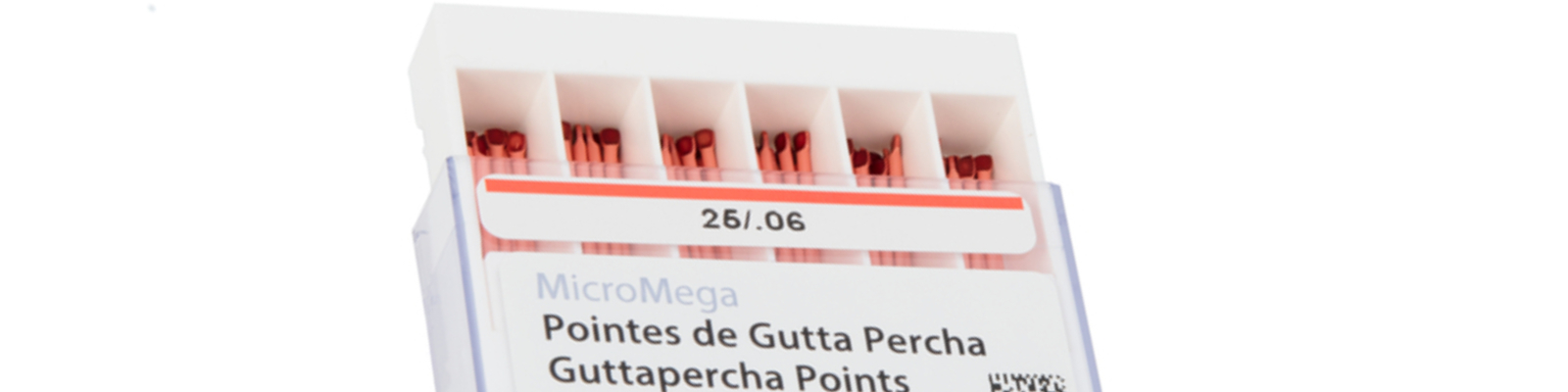 Gutaperčové čepy One Curve