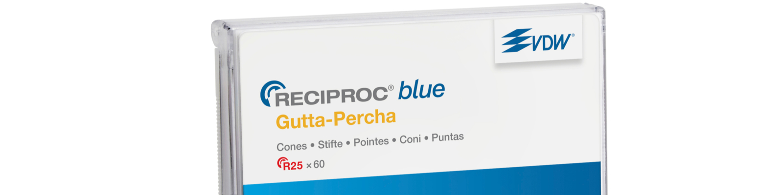 Gutaperčové čepy Reciproc a Reciproc Blue