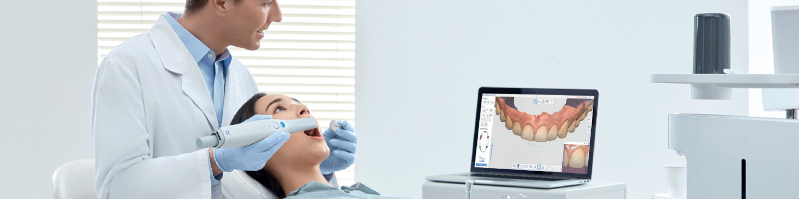 Intraorální skenery pro digitální otisk