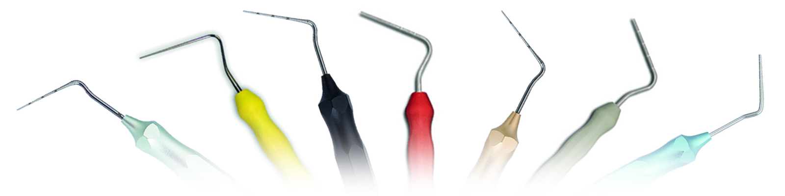 Nástroje na 3D plnění kanálku rozehřátou gutaperčou