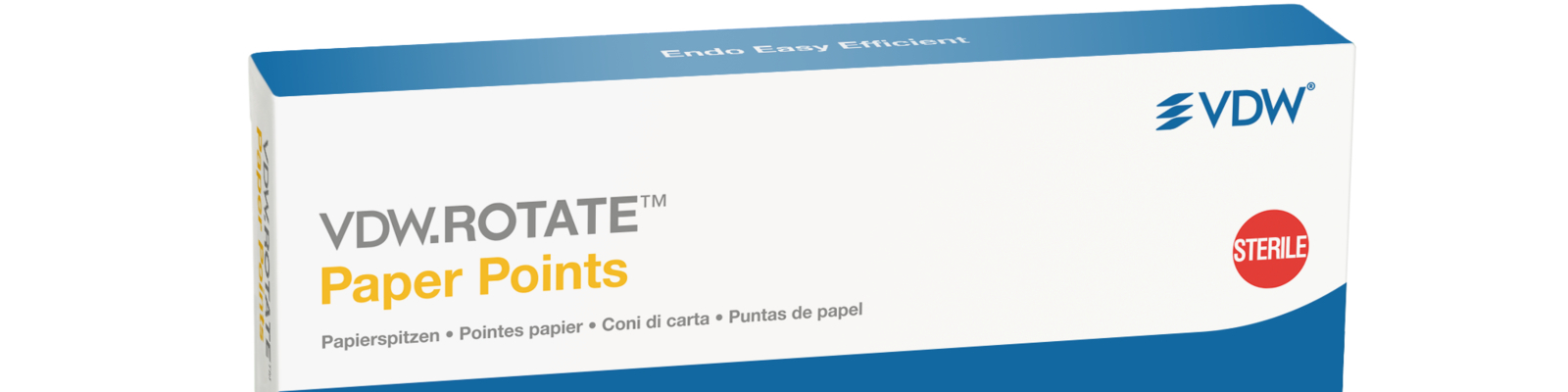 Sterilní papírové čepy Rotate