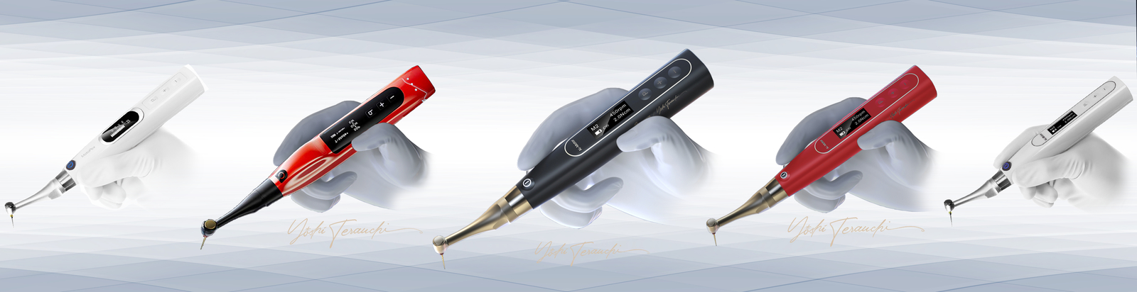 Endodontické motory, přístroje na opracování kořenového kanálku 