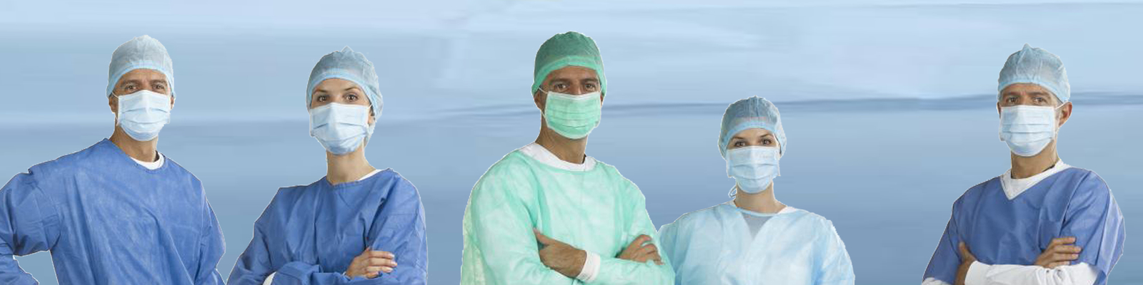 Roušky a ústenky 4-vrstvé chirurgické