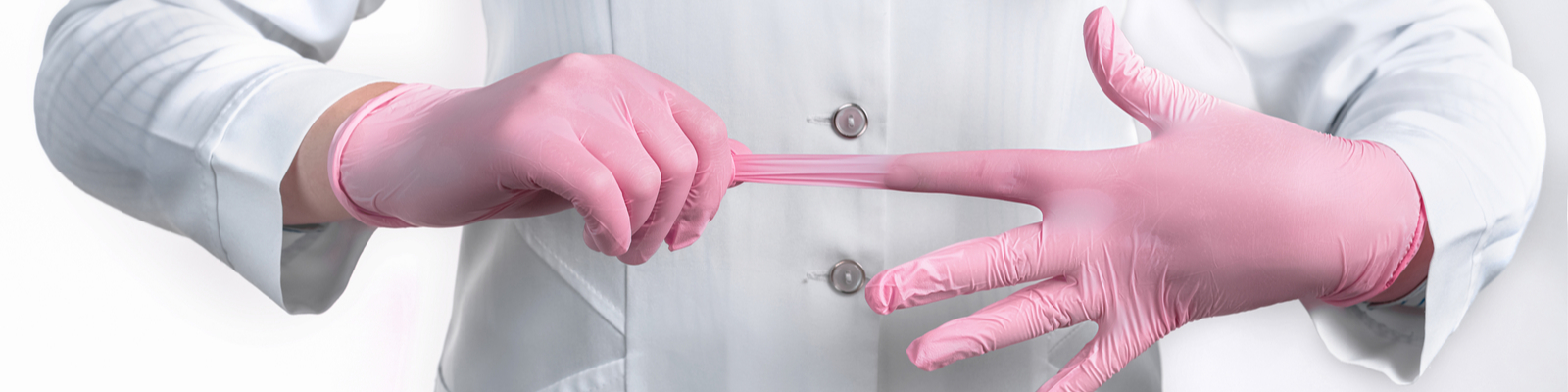 Nitrilové rukavice barevné