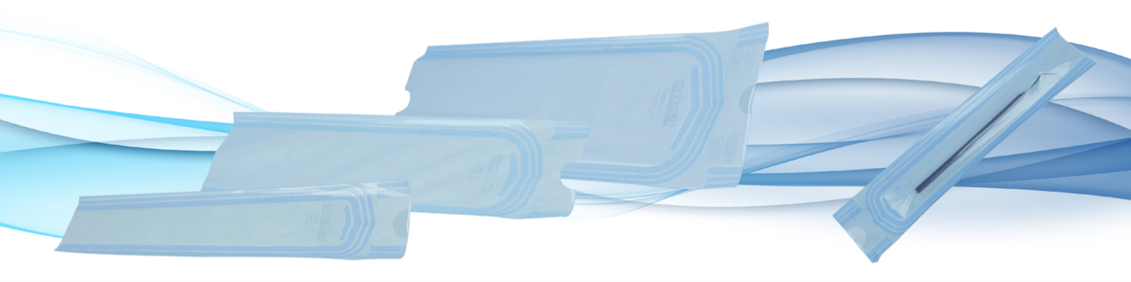 Sterilizační sáčky skládané