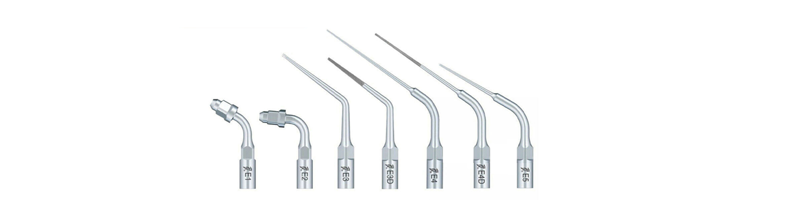 Woodpecker ultrazvukové endodontické koncovky