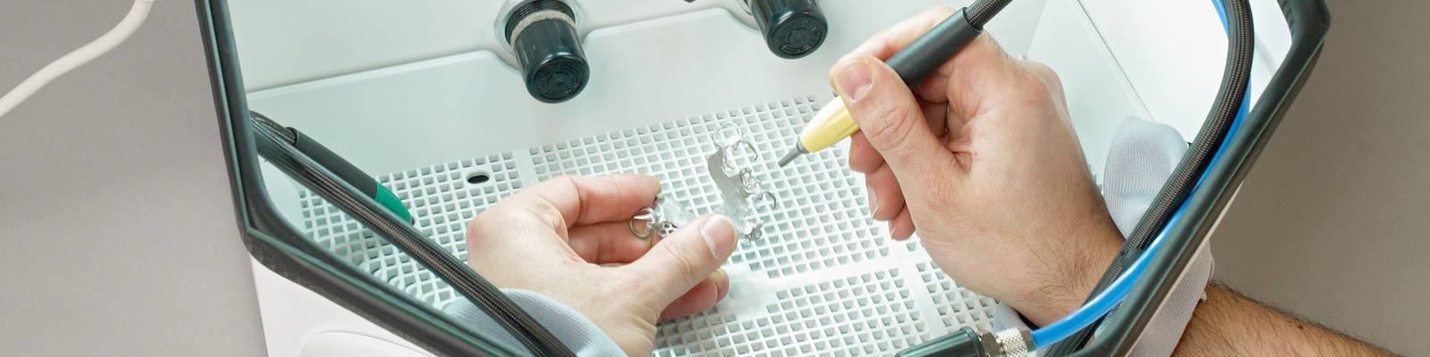 Laboratorní pískovače