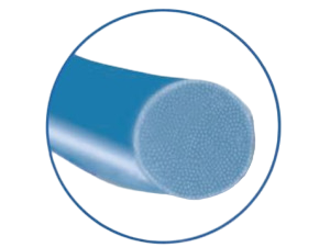 Nevstřebatelné šití Silk Blue