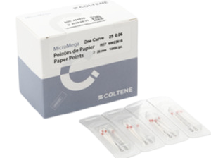 Sterilní papírové čepy One Curve