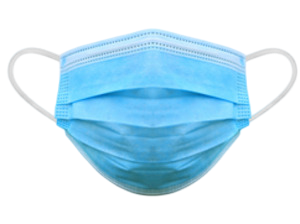 Roušky ústenky 3-vrstvé modré