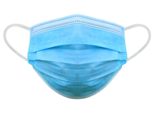 Roušky a ústenky 3-vrstvé modré 