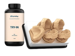 Materiály pro 3D tiskárny SPRINTRAY - resiny