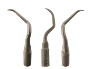 Ultrazvukové karbonové koncovky pro hygienu okolo protetiky