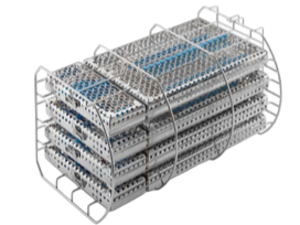 Sterilizační zásobníky a kazety