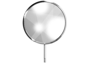 Zrcátka zvětšovací aluminium