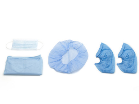 EURONDA chir.set assistant, 10 setů (1xplášť, 1xkulatá čepice, 1x Euronda rouška, 1x1xnávleky (270103)