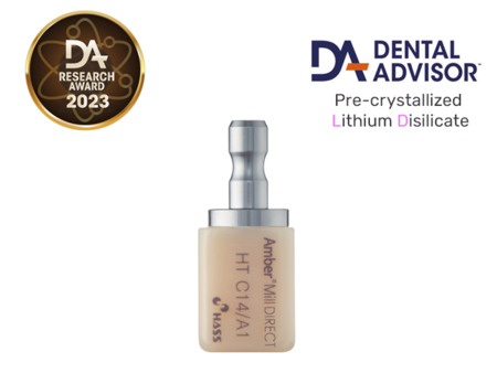 Amber® Mill DIRECT C14 HT B1, lithium disilikátový bloček předkrystalyzovaný (5 ks/bal)