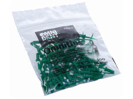 OmniTips - mikroaplikátory, zelené, 100ks 25659