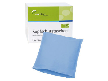 Ochranné návleky na opěrku hlavy Smart, 25x25cm 500ks modré (201126)