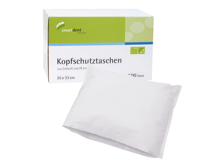 Ochranné návleky na opěrku hlavy Smart, 25x33cm 500ks bílé (201134)