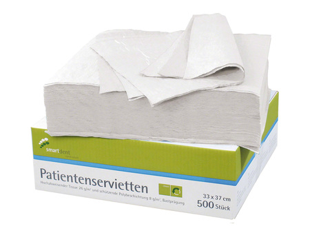 Ochranné roušky pro pacienty Smart, 500ks bílé  (116402)