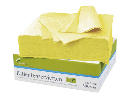Ochranné roušky pro pacienty Smart, 500ks žluté  (116398)