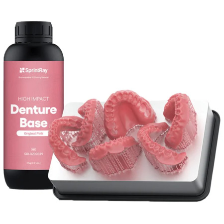 SprintRay EU High Impact Denture Base - Orange pink 1kg