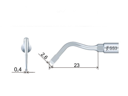 Woodpecker SS3 piezochirurgická koncovka