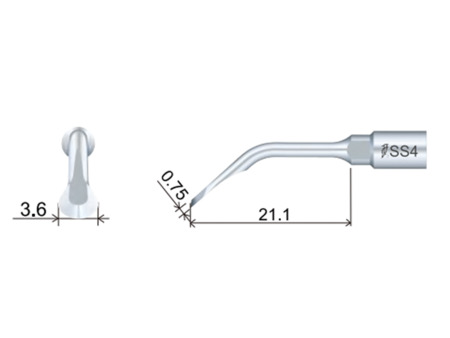 Woodpecker SS4 piezochirurgická koncovka