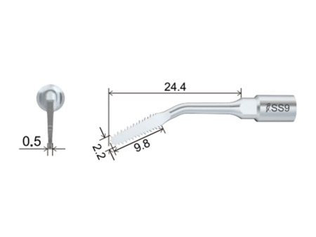 Woodpecker SS9 piezochirurgická koncovka